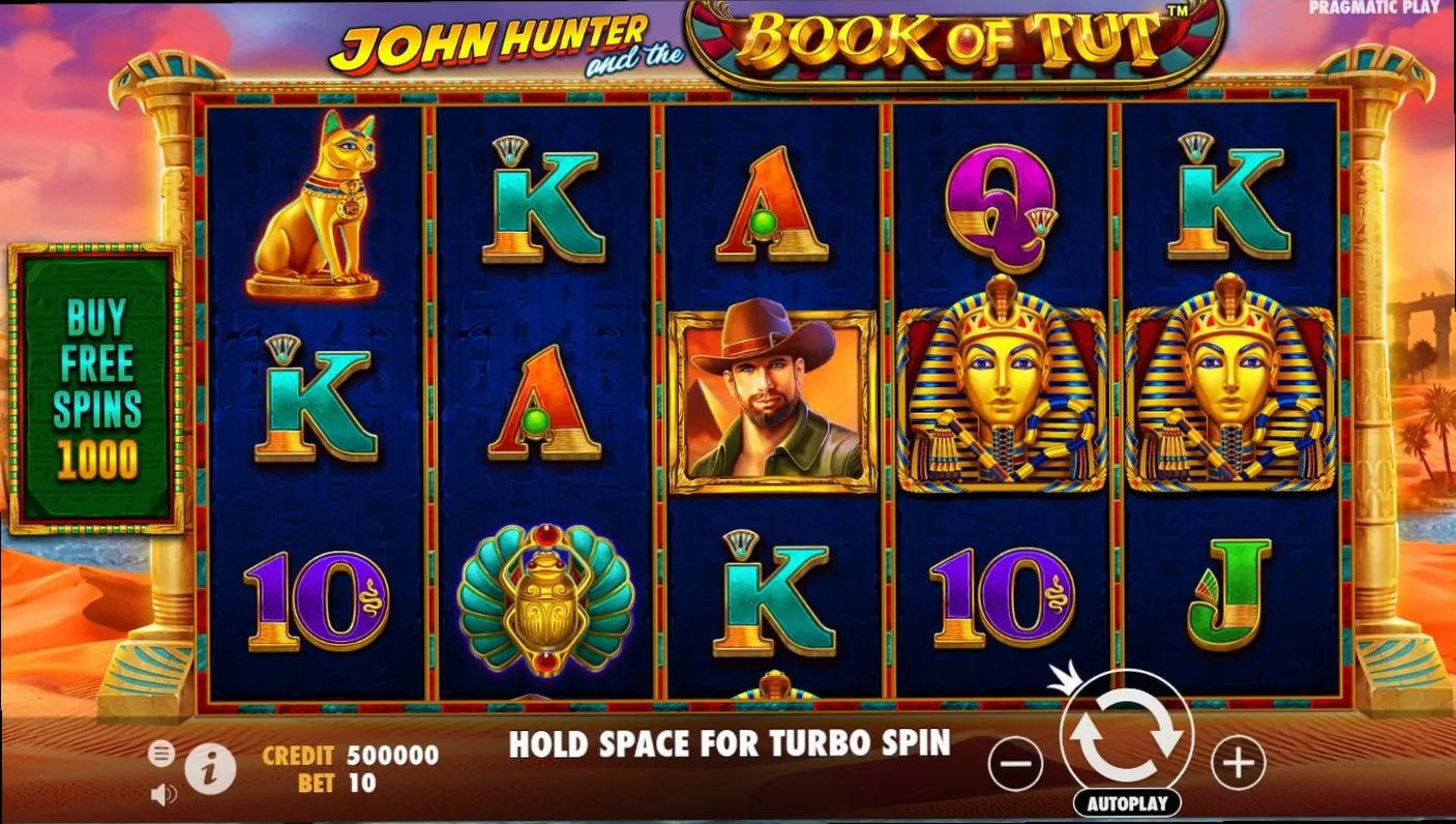 John Hunter and the Book of Tut von Pragmatic Play